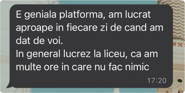 review din partea utilizatorilor pentru platforma de rezolvare grile de informatică, matematică și fizică, grile.info