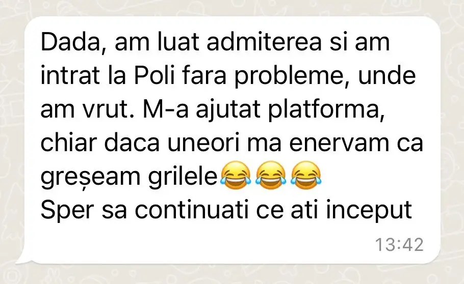 review din partea utilizatorilor pentru platforma de rezolvare grile de informatică, matematică și fizică, grile.info